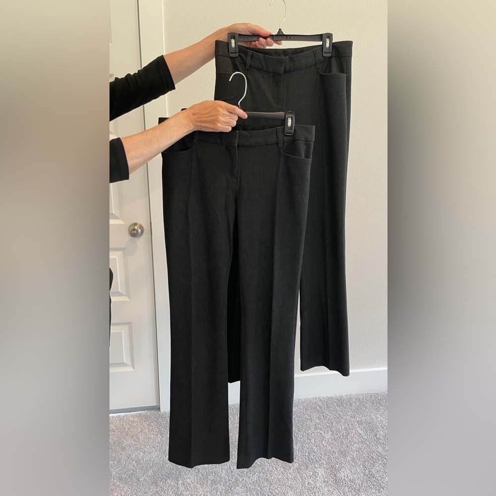 A++- Express Design Studio Size 8-Charcoal Dress … - image 1